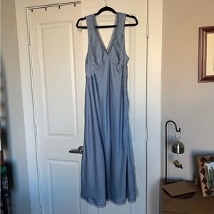 American Eagle Outfitters Blue Maxi Dress
